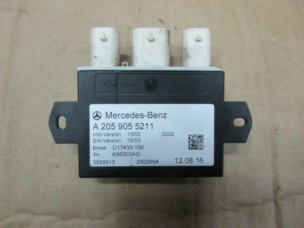 Блок крышки  багажника MERCEDES-BENZ E-класс W213/S213/C238/A238 (2016 - 2021) фото 1 — Разборка Мерседес