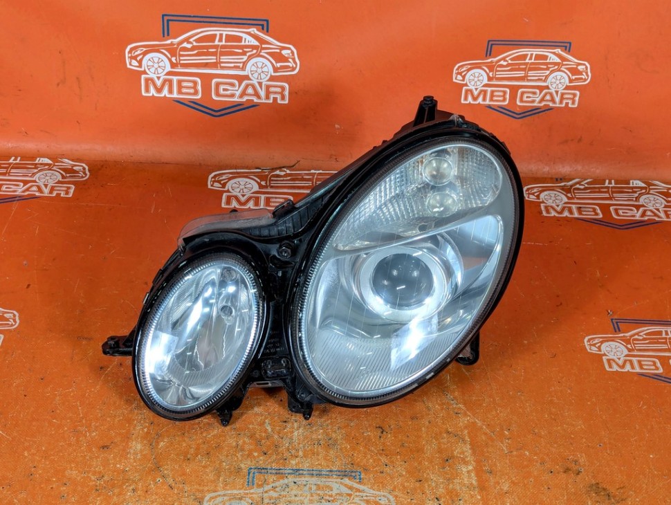 Фара левая MERCEDES-BENZ E-класс W211/S211 (2002 - 2006) фото 1 &mdash; Разборка Мерседес