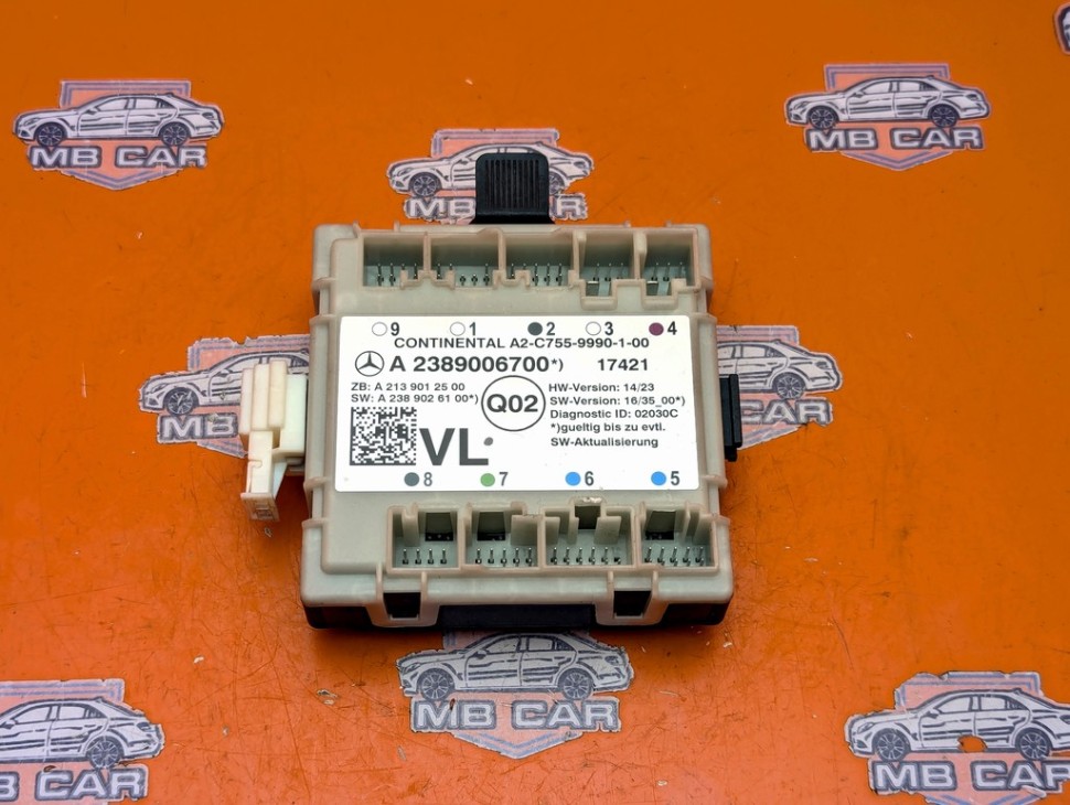 Блок двери MERCEDES-BENZ E-класс W213/S213/C238/A238 (2016 - 2021) фото 1 — Разборка Мерседес