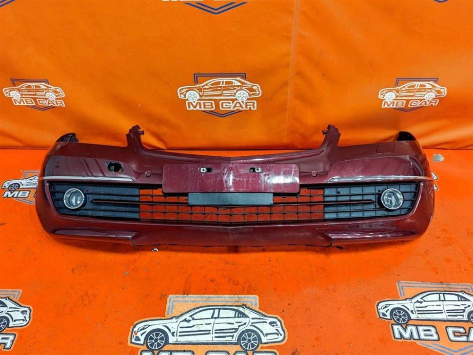 Бампер передний MERCEDES-BENZ A-класс W169 рестайлинг (2008 - 2012) фото 1 — Разборка Мерседес