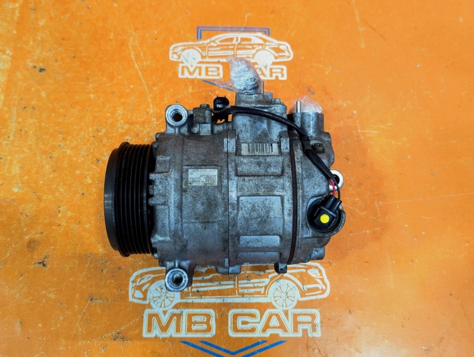 Компрессор кондиционера MERCEDES-BENZ E-класс W211/S211 (2002 - 2006) фото 1 — Разборка Мерседес