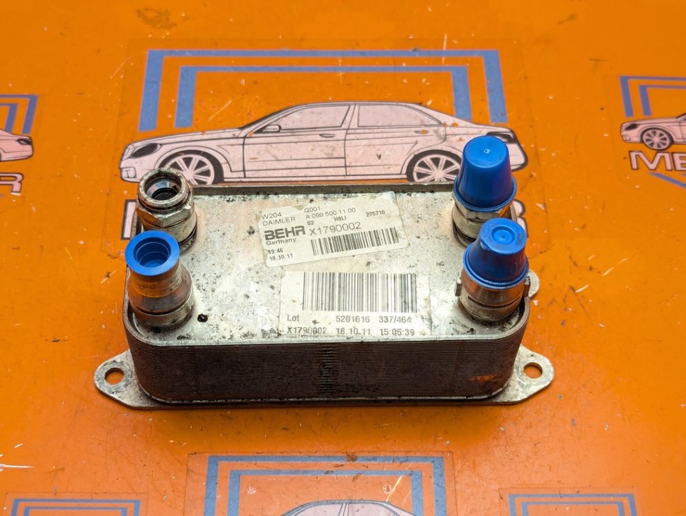 Теплообменник MERCEDES-BENZ C-класс W204/S204/С204 рестайлинг (2011 - 2015) C 180 1.6 7G-Tronic (156 л.с.) фото 1 &mdash; Разборка Мерседес