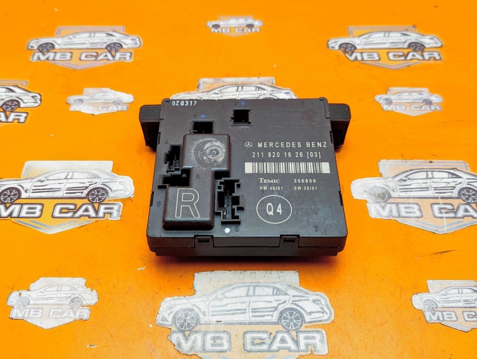 Блок двери MERCEDES-BENZ E-класс W211/S211 (2002 - 2006) фото 1 &mdash; Разборка Мерседес