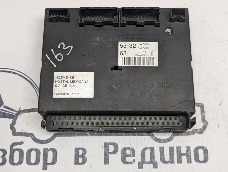 Блок AAM MERCEDES-BENZ M-класс W163 рестайлинг (2001 - 2005) фото 1 — Разборка Мерседес