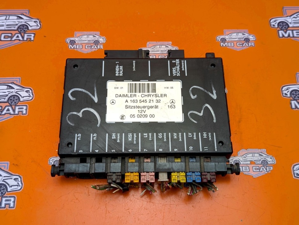 Блок сидений MERCEDES-BENZ M-класс W163 рестайлинг (2001 - 2005) фото 1 — Разборка Мерседес