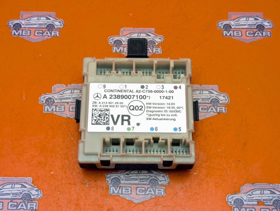 Блок двери MERCEDES-BENZ E-класс W213/S213/C238/A238 (2016 - 2021) фото 1 &mdash; Разборка Мерседес