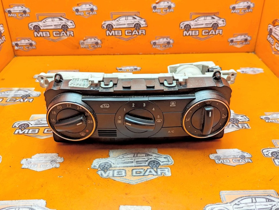 Панель управления климатом MERCEDES-BENZ B-класс W245 (2005 - 2009) фото 1 &mdash; Разборка Мерседес