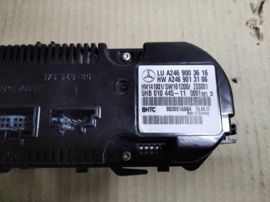 Панель управления климатом MERCEDES-BENZ B-класс W246 рестайлинг (2014 - 2018) — Разборка Мерседес