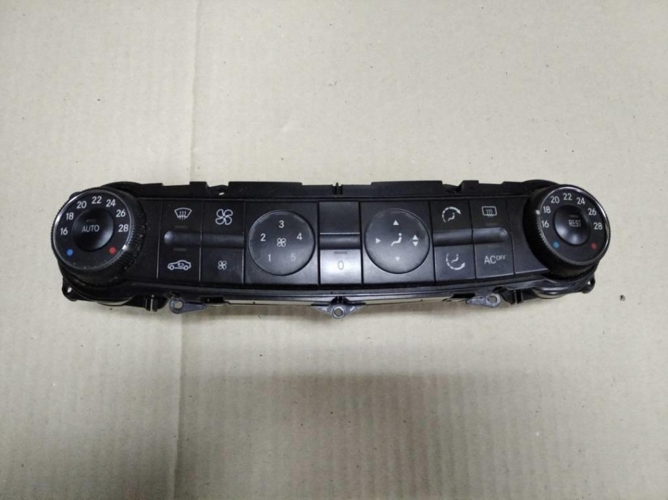 Панель управления климатом MERCEDES-BENZ E-класс W211/S211 (2002 - 2006) фото 1 — Разборка Мерседес