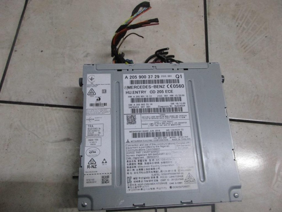 Команд MERCEDES-BENZ C-класс W205/S205/C205/A205 (2014 - 2018) фото 1 — Разборка Мерседес