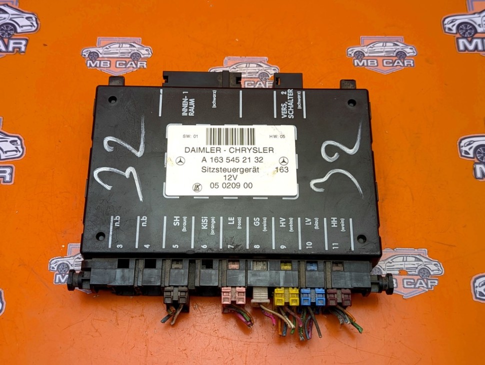 Блок сидений MERCEDES-BENZ M-класс W163 рестайлинг (2001 - 2005) фото 1 — Разборка Мерседес