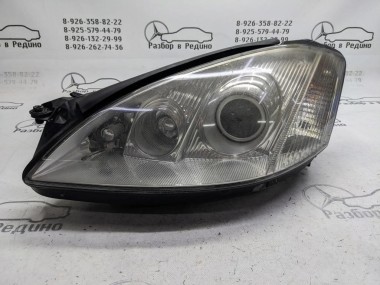 Фара левая MERCEDES-BENZ S-класс W221 (2005 - 2009) — Разборка Мерседес