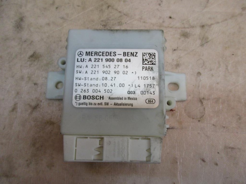 Блок парктроников MERCEDES-BENZ CL-класс AMG C216 рестайлинг (2010 - 2014) фото 1 — Разборка Мерседес