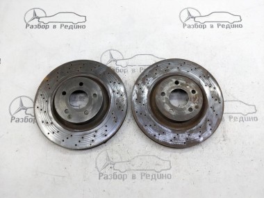 Диски тормозные перед MERCEDES-BENZ S-класс W221 (2005 - 2009) — Разборка Мерседес