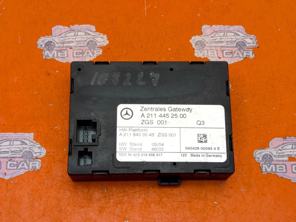 Блок ZGW CGW MERCEDES-BENZ E-класс W211/S211 (2002 - 2006) фото 1 — Разборка Мерседес