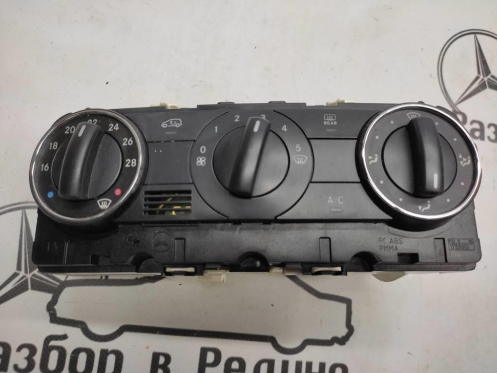 Панель управления климатом MERCEDES-BENZ A-класс W169 рестайлинг (2008 - 2012) фото 1 — Разборка Мерседес