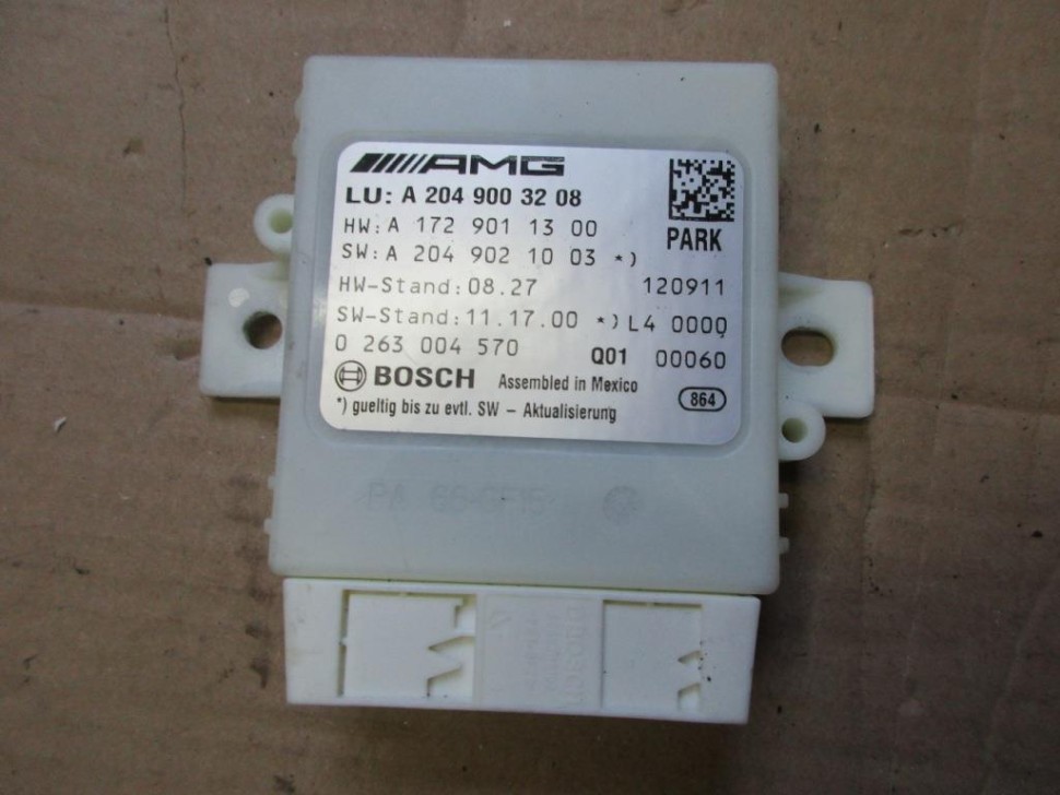 Блок парктроников MERCEDES-BENZ C-класс AMG W204/S204/С204 рестайлинг (2011 - 2015) фото 1 — Разборка Мерседес