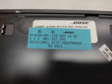 Усилитель звука MERCEDES-BENZ SLK-класс R170 (1996 - 2000) — Разборка Мерседес