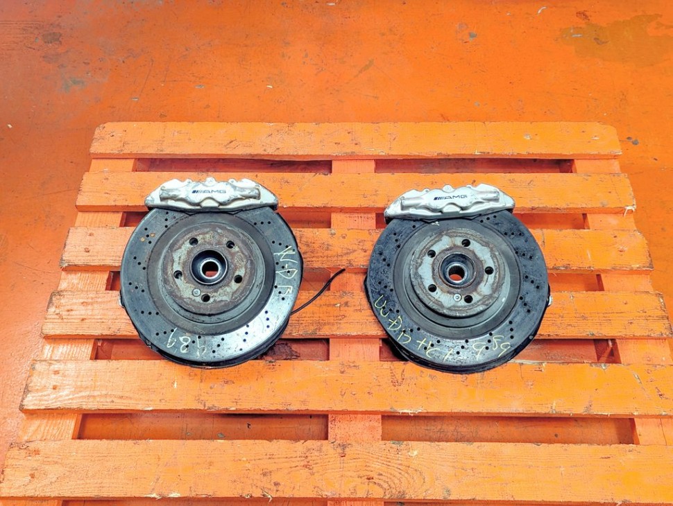 Комплект тормозов MERCEDES-BENZ E-класс AMG W211/S211 рестайлинг (2006 - 2009) фото 1 &mdash; Разборка Мерседес