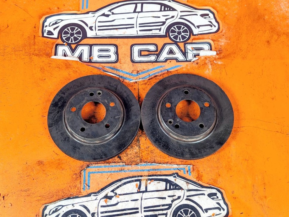 Диски тормозные перед MERCEDES-BENZ A-класс W168 (1997 - 2001) фото 1 &mdash; Разборка Мерседес