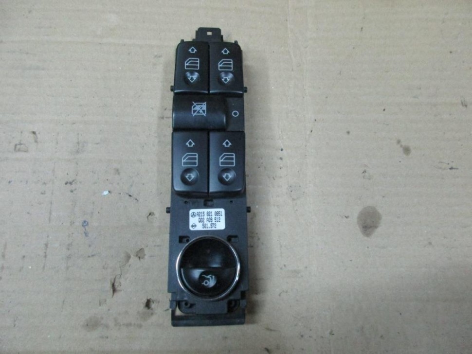 Блок кнопок стеклоподъемников MERCEDES-BENZ CL-класс C215 рестайлинг (2002 - 2006) фото 1 — Разборка Мерседес
