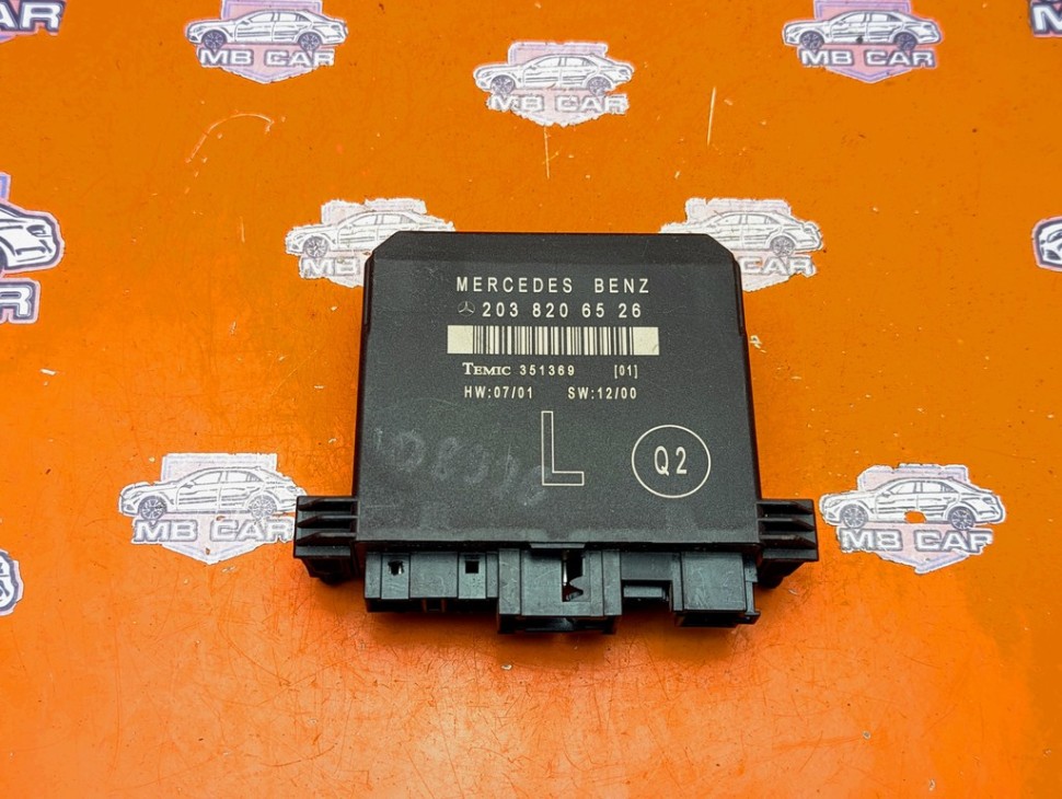 Блок двери MERCEDES-BENZ C-класс W203/S203/CL203 (2000 - 2004) фото 1 — Разборка Мерседес