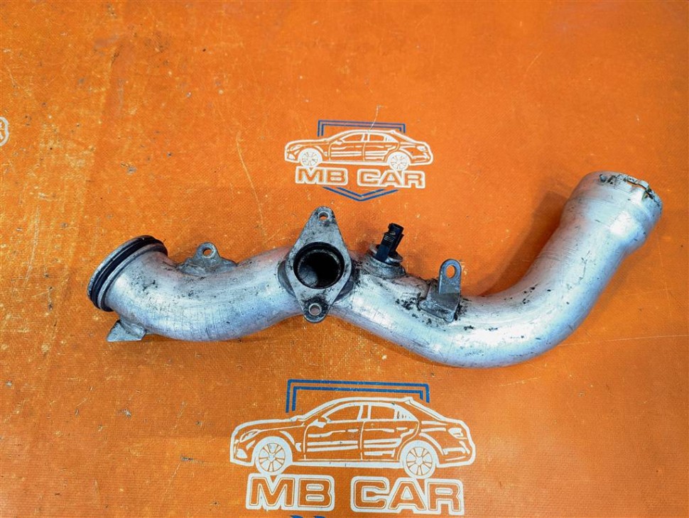 Патрубок интеркулера MERCEDES-BENZ S-класс W220 рестайлинг (2002 - 2005) фото 1 — Разборка Мерседес