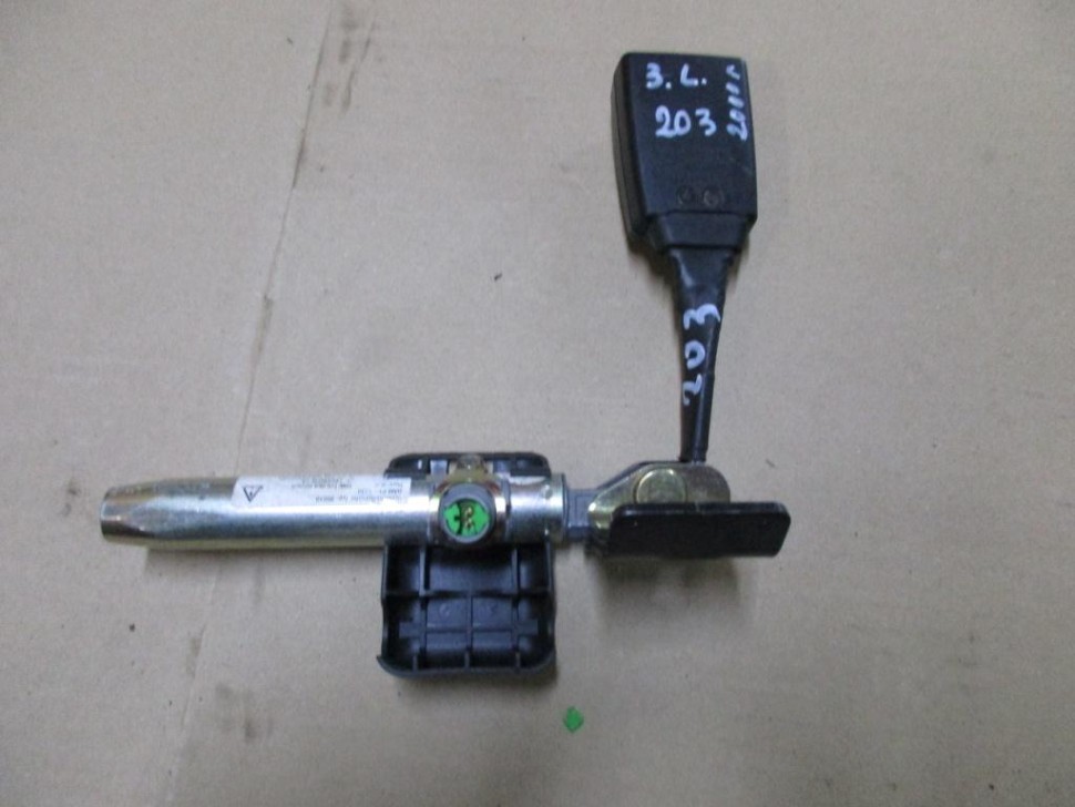 Замок ремня безопасности MERCEDES-BENZ C-класс W203/S203/CL203 (2000 - 2004) фото 1 — Разборка Мерседес