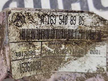 Провод датчика износа тормозных колодок MERCEDES-BENZ M-класс W163 (1997 - 2001) — Разборка Мерседес