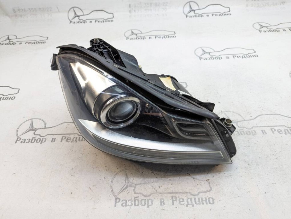 Фара правая MERCEDES-BENZ C-класс W204/S204/С204 рестайлинг (2011 - 2015) фото 1 — Разборка Мерседес