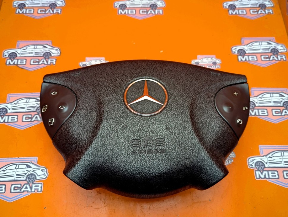 Подушка безопасности в руль MERCEDES-BENZ E-класс W211/S211 (2002 - 2006) фото 1 — Разборка Мерседес