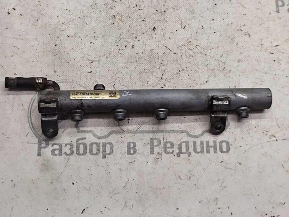 Рампа топливная MERCEDES-BENZ E-класс W211/S211 (2002 - 2006) фото 1 &mdash; Разборка Мерседес