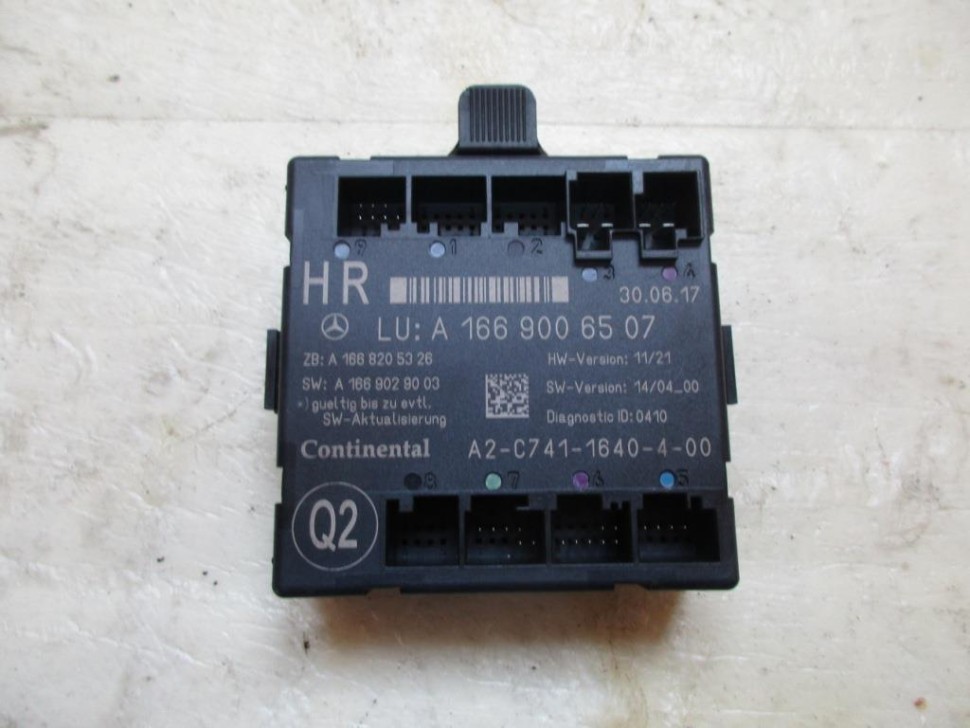 Блок двери MERCEDES-BENZ GLE-класс W166 (2015 - 2018) фото 1 — Разборка Мерседес