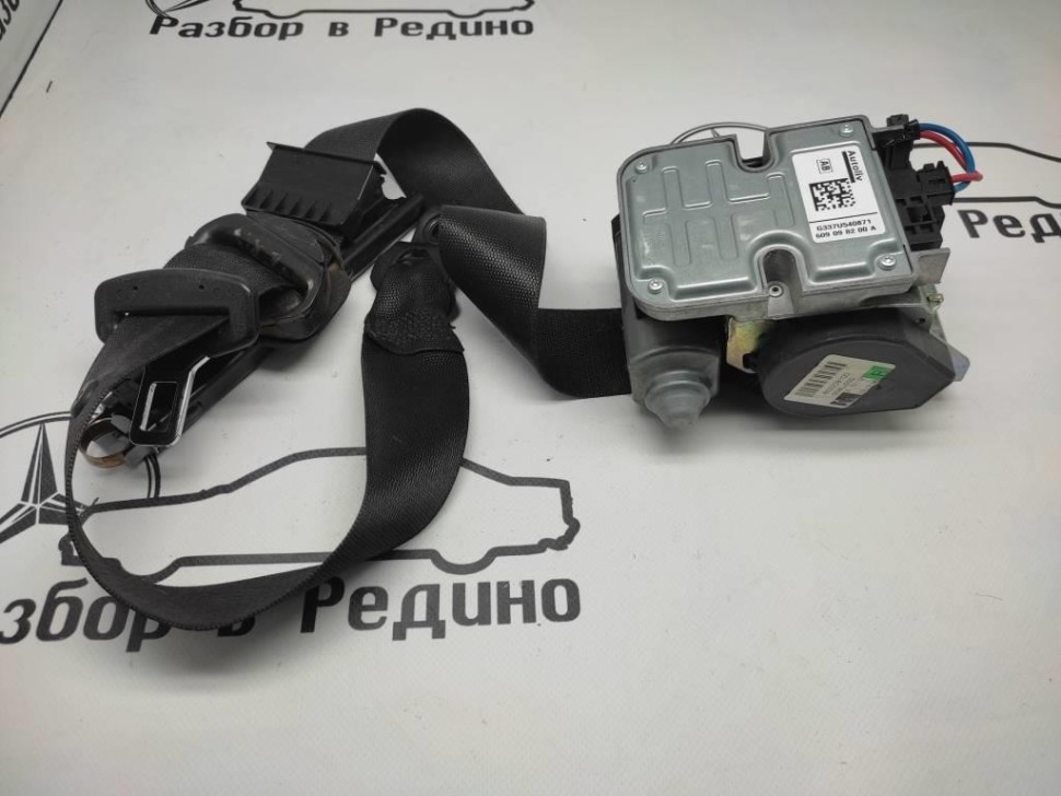 Ремень безопасности передний правый MERCEDES-BENZ E-класс W211/S211 рестайлинг (2006 - 2009) фото 1 — Разборка Мерседес
