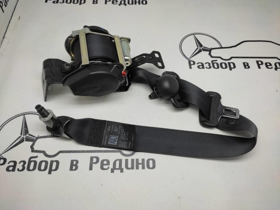 Ремень безопасности задний левый MERCEDES-BENZ X-класс I (2017 - 2020) фото 1 — Разборка Мерседес