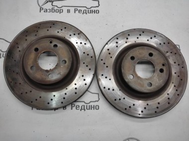 Диски тормозные перед MERCEDES-BENZ S-класс W221 (2005 - 2009) — Разборка Мерседес
