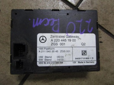 Блок ZGW CGW MERCEDES-BENZ S-класс W220 рестайлинг (2002 - 2005) — Разборка Мерседес