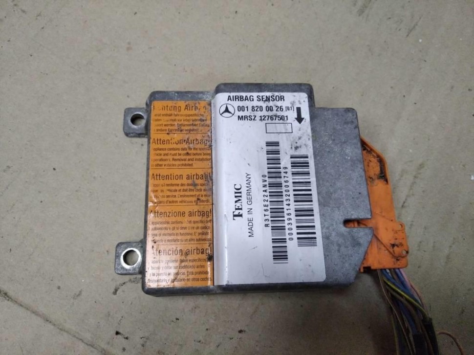 Блок AIRBAG MERCEDES-BENZ E-класс W210/S210 (1995 - 1999) фото 1 — Разборка Мерседес