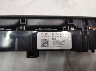 Блок кнопок стеклоподъемников MERCEDES-BENZ E-класс W212/S212/C207/A207 (2009 - 2013) — Разборка Мерседес