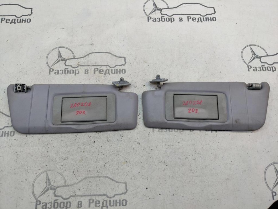 Козырьки MERCEDES-BENZ C-класс W203/S203/CL203 (2000 - 2004) фото 1 — Разборка Мерседес