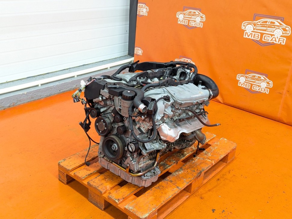 Двигатель бензиновый MERCEDES-BENZ S-класс W220 (1998 - 2005) фото 1 — Разборка Мерседес